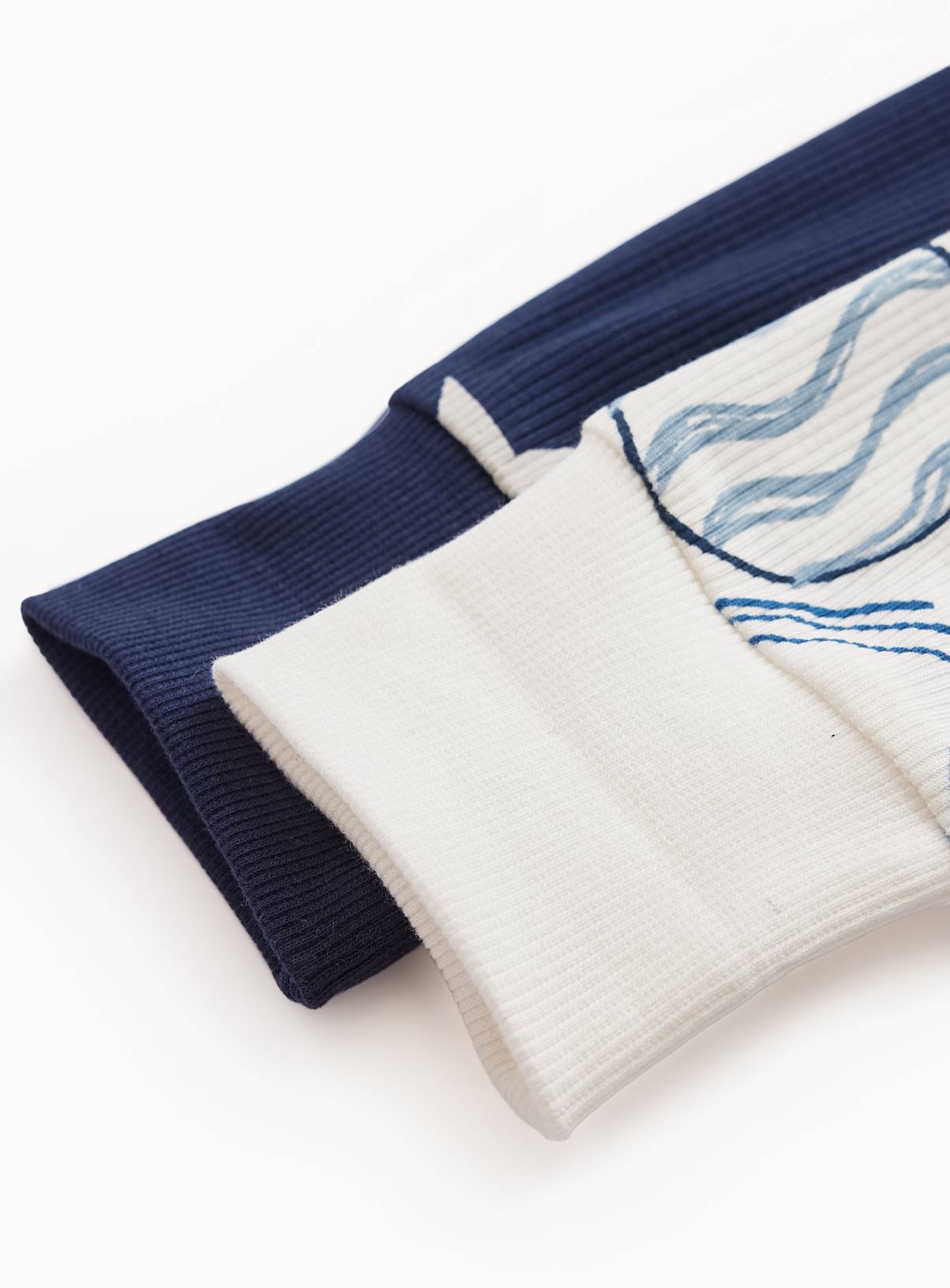 Space Ribbed Pyjama Set 5 Pack 3-6 months - Image 2